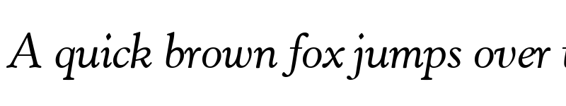 Preview of HopperOldStyle RegularItalic