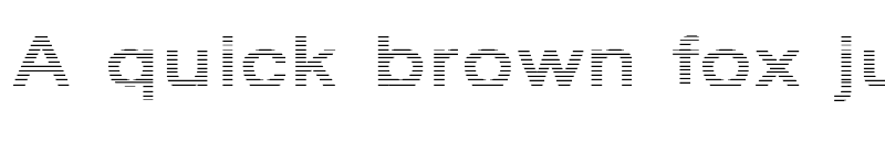 Preview of HvStripe-ExtraBold Regular
