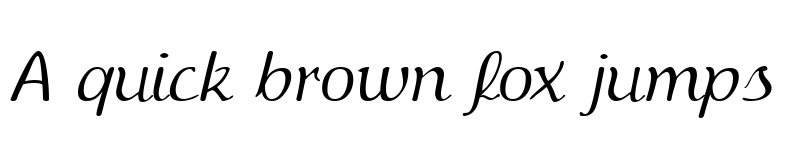 Preview of IngrianaCasual Italic
