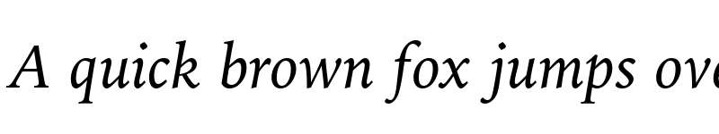 Preview of IowanOldSt BT Italic