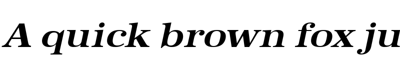 Preview of IrisBeckerExtended Bold Italic