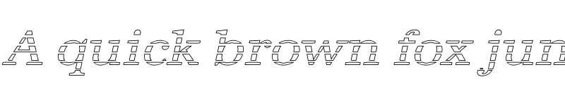 Preview of IrisBeckerGradoW Italic