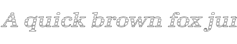 Preview of IrisBeckerGradoW-Medium Italic