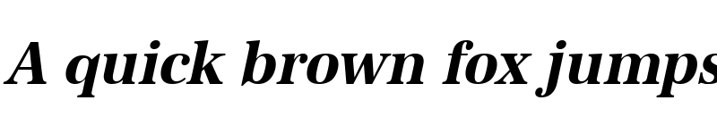 Preview of IrisBeckerNarrow Bold Italic