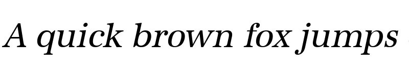 Preview of IrisBeckerNarrow Italic
