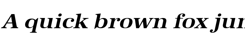Preview of IrisBeckerWide Bold Italic