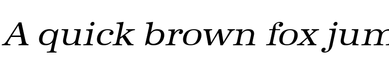 Preview of IrisBeckerWide Italic