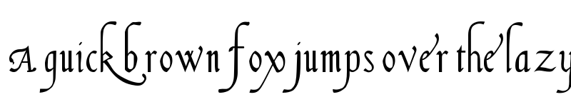 Preview of Italian Cursive, 16th Century Regular