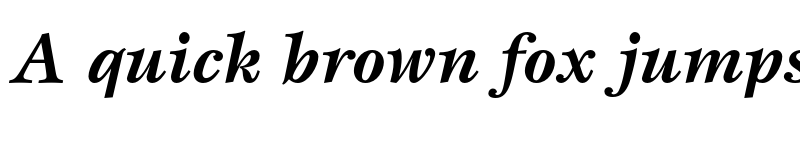 Preview of ITC Esprit Std Bold Italic