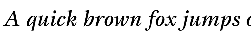 Preview of ITC Esprit Std Medium Italic