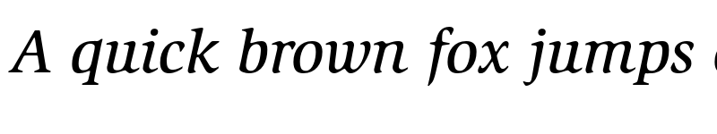 Preview of ITC Slimbach Std Medium Italic