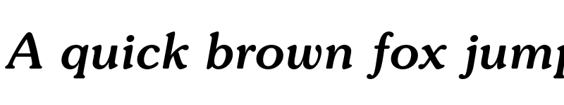 Preview of ITC Souvenir Medium Italic