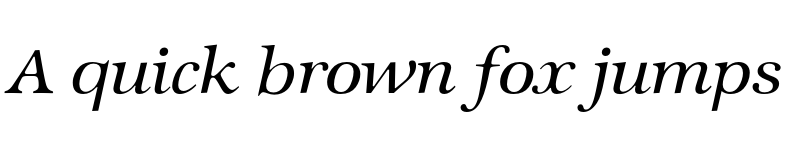 Preview of ITC Zapf International Medium Italic