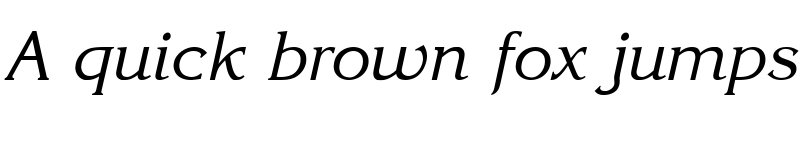 Preview of ITC_ Korinna Normal-Italic