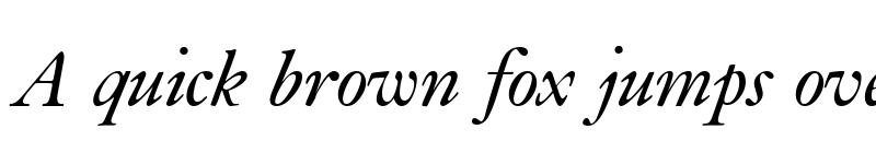 Preview of Jacobite RegularItalic