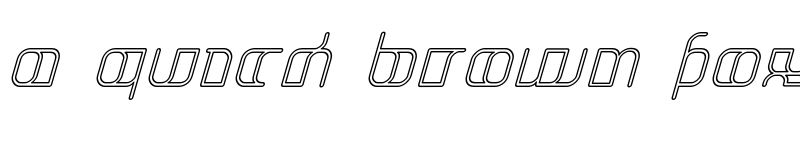 Preview of Jakone Twin Italic