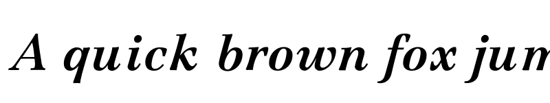 Preview of Jamille Bold Italic