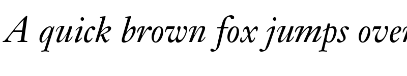 Preview of Janson SSi Italic