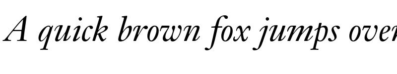 Preview of Janson Text LT Std 56 Italic