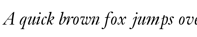 Preview of JansonSSK Italic