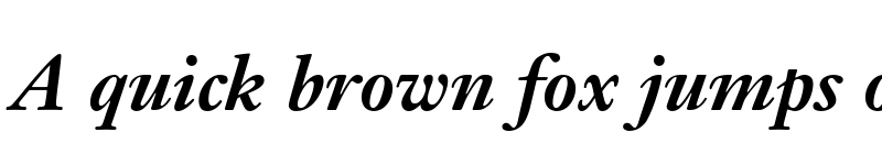 Preview of JansonText RomanSC Bold Italic