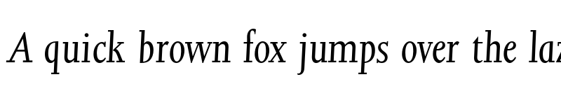 Preview of Joanna MT Italic