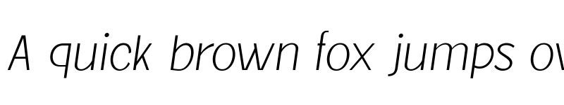 Preview of Jollin Family Thin Italic