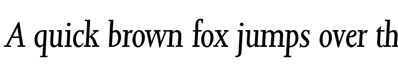 Preview of JosieLight RegularItalic