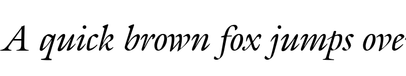 Preview of Joulliard Italic