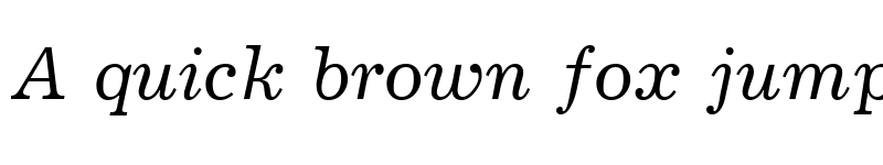 Preview of JournalCTT Italic