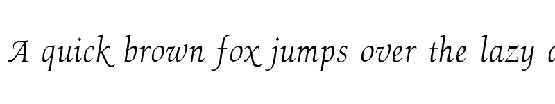 Preview of JS Wannaree Italic