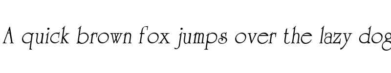 Preview of JS Yodthida Italic