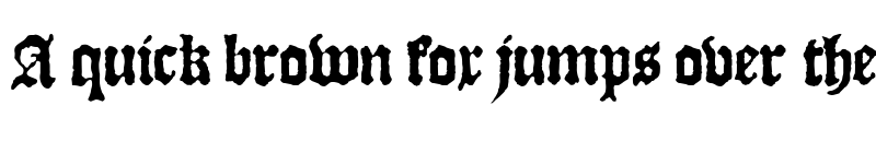 Preview of JSL Blackletter Normal