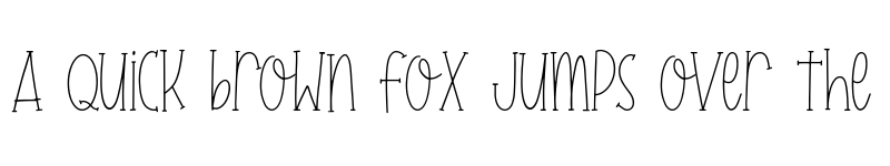 Preview of Julia and Sarah Font Regular