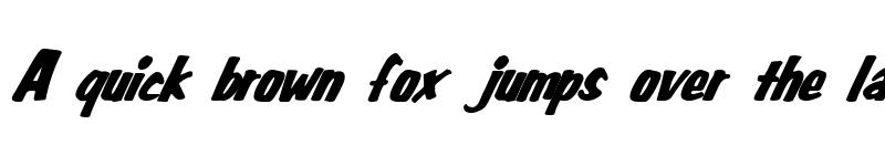 Preview of JungleItalic Regular