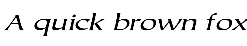 Preview of JusticeSystemExtended Italic