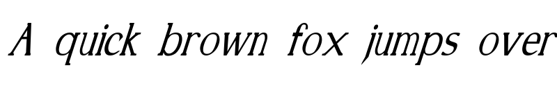 Preview of Kennon-Italic Regular