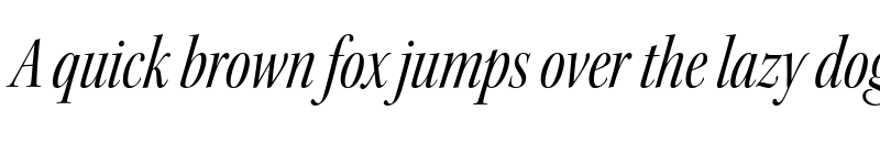 Preview of Kepler Std Condensed Italic Display