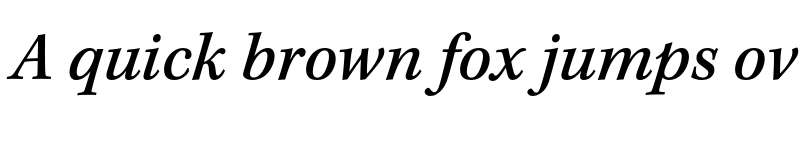 Preview of Kepler Std Medium Italic Caption