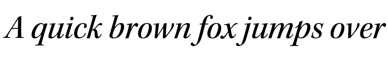 Preview of Kepler Std Medium Italic Subhead