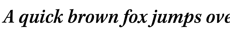 Preview of Kepler Std Semibold Semicondensed Italic Caption