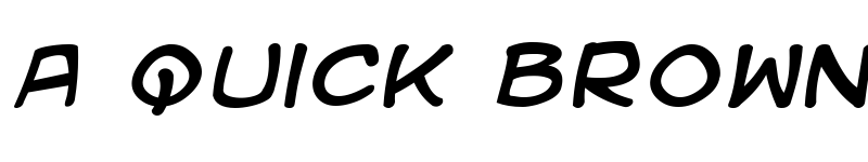 Preview of Kid Kosmic Cyr Italic