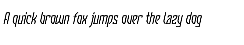 Preview of Komunique Italic