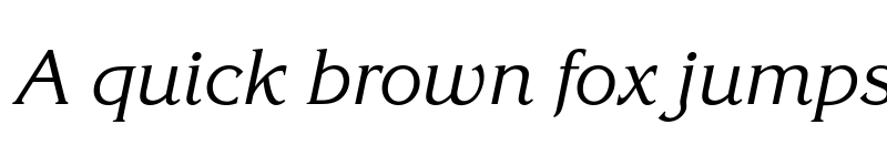 Preview of KorinnaCTT Italic