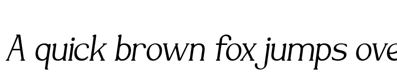 Preview of Kovanov Light Italic