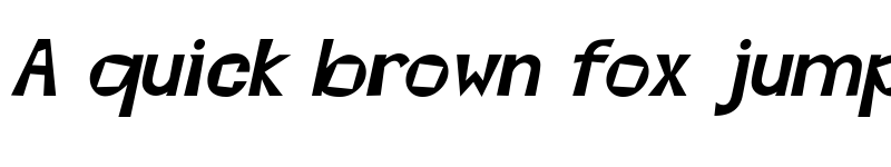 Preview of Kwirky Bold Italic