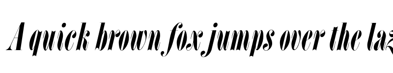 Preview of L SCCondensed Italic