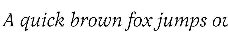 Preview of LatienneEF-Italic Regular