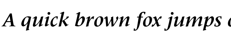 Preview of Latin 725 Bold Italic