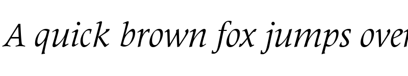 Preview of Latin725 BT Italic